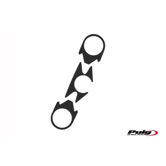 Νaked Yoke Protector, γκρι, PUIG 7415U KAWASAKI: ZX-6R NINJA 2007-08 Νaked Yoke Protector, γκρι, PUIG 7415U KAWASAKI: ZX-6R NINJA 2007-08