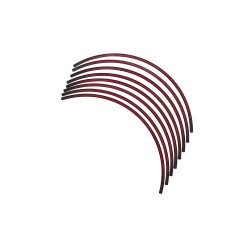 Λωρίδες ζάντας Premium Red PUIG 8431R Λωρίδες ζάντας Premium Red PUIG 8431R