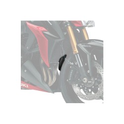 Επέκταση μπροστινού φτερού, μαύρη, PUIG 8493N SUZUKI: GSX-S1000 2015-20, GSX-S1000F 2015-16 / 2018-20, GSX-S750 2017-21