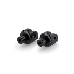 Αντάπτορας για μαρσπιέ Rider, μαύρος, PUIG 8887N KAWASAKI: NINJA 400 2018-20 / 2023-24, NINJA 500 2024-, NINJA 7 HYBRID 2024-