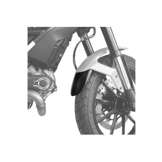 Επέκταση μπροστινού φτερού, μαύρη, PUIG 9023N DUCATI: SCRAMBLER ICON 2015-22, SCRAMBLER SIXTY2 2016-20 Επέκταση μπροστινού φτερού, μαύρη, PUIG 9023N DUCATI: SCRAMBLER ICON 2015-22, SCRAMBLER SIXTY2 2016-20