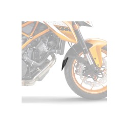 Επέκταση μπροστινού φτερού, μαύρη, PUIG 9025N KTM: 1290 SUPERDUKE GT 2016-25, 1290 SUPERDUKE R 2014-19
