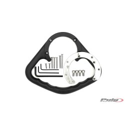 Βάσεις μαύρες PUIG 9036N HONDA: CB500F 2020-24, CB750 HORNET 2023-, CBR1000RR FIREBLADE 2015-19