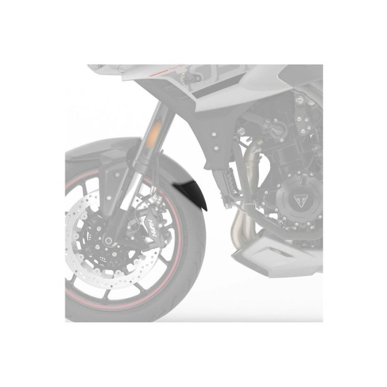 Επέκταση μπροστινού φτερού, μαύρη, PUIG 9128N TRIUMPH: TIGER SPORT 1050 2013-20 Επέκταση μπροστινού φτερού, μαύρη, PUIG 9128N TRIUMPH: TIGER SPORT 1050 2013-20