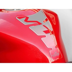 Tank Pads Spirit, ασημί, PUIG 9143P YAMAHA: MT-01 2005-12, MT-03 2006-14 / 2016-18, MT-07 2014-18