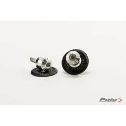 Ρυθμιστής σπειρώματος Pro Silver της PUIG 9260P CFMOTO: 1000MT-X 2026-, 450MT 2023-, 675NK 2025-, KAWASAKI: ER-6F 2006-12, ER-6N 2005-16, GPX600R 1988-90 / 1993-99, KTM: 125 DUKE 2017-20, RC125 2014-21, RC390 2014-19