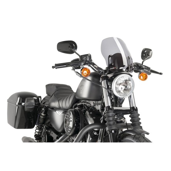 Ζελατίνα PUIG Touring φιμέ νέας γενιάς 9283H HARLEY DAVIDSON: SPORTSTER 1200 IRON XL1200NS 2018-20, SPORTSTER 1200 LOW XL1200L 2006-11, SPORTSTER 883 IRON XL883N 2009-11 Ζελατίνα PUIG Touring φιμέ νέας γενιάς 9283H HARLEY DAVIDSON: SPORTSTER 1200 IRON XL1200NS 2018-20, SPORTSTER 1200 LOW XL1200L 2006-11, SPORTSTER 883 IRON XL883N 2009-11