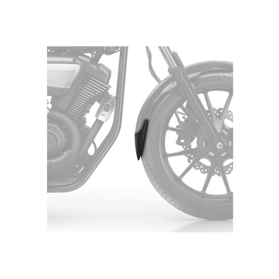 Επέκταση μπροστινού φτερού, μαύρη, PUIG 9289N YAMAHA: XV950 2013-16, XV950R 2013-16 Επέκταση μπροστινού φτερού, μαύρη, PUIG 9289N YAMAHA: XV950 2013-16, XV950R 2013-16