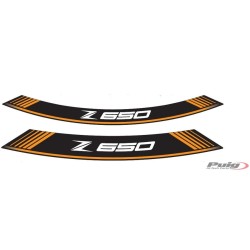 Εσωτερικά αυτοκόλλητα ζάντας Orange PUIG 9290T KAWASAKI: Z650 2017-24 Εσωτερικά αυτοκόλλητα ζάντας Orange PUIG 9290T KAWASAKI: Z650 2017-24
