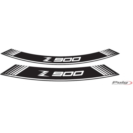 Ειδικές λωρίδες καμάρας Λευκές PUIG 9291B KAWASAKI: Z900 2017-24, Z900RS 2018- Ειδικές λωρίδες καμάρας Λευκές PUIG 9291B KAWASAKI: Z900 2017-24, Z900RS 2018-