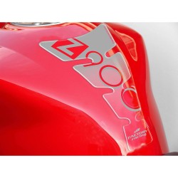 Tank Pads Spirit, ασημί, PUIG 9307P KAWASAKI: Z900 2017-24, Z900RS 2018