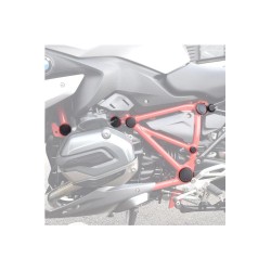 Τάπες πλαισίου, μαύρες, PUIG 9333N BMW: R1200R 2015-18, R1200RS 2015-18, R1250R 2018-