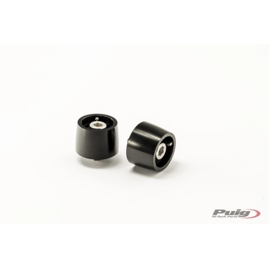 Αντίβαρα τιμονιού Thruster Μαύρα PUIG 9409N KAWASAKI: ELIMINATOR 500 2024-, ER-6F 2009-16, ER-6N 2005-16, SUZUKI: BURGMAN 400 2008-09, BURGMAN 650 2002 / 2004-05