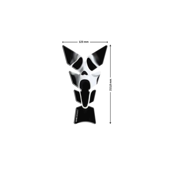 Tank Pads για το ρεζερβουάρ Scream, μαύρα, PUIG 9602N Tank Pads για το ρεζερβουάρ Scream, μαύρα, PUIG 9602N
