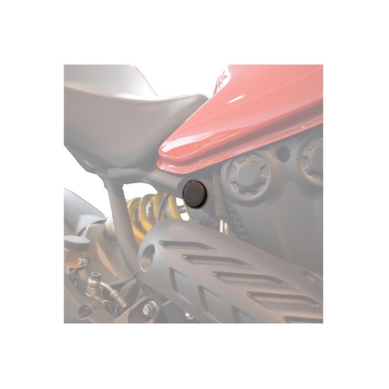 Τάπες πλαισίου, μαύρες, PUIG 9633N DUCATI: MONSTER 1200 2014-16, MONSTER 821 2014-16 Τάπες πλαισίου, μαύρες, PUIG 9633N DUCATI: MONSTER 1200 2014-16, MONSTER 821 2014-16