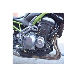 Τάπες πλαισίου, μαύρες, PUIG 9777N KAWASAKI: Z900 2017-