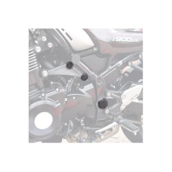 Τάπες πλαισίου, μαύρες, PUIG 9778N KAWASAKI: Z900RS 2018- Τάπες πλαισίου, μαύρες, PUIG 9778N KAWASAKI: Z900RS 2018-