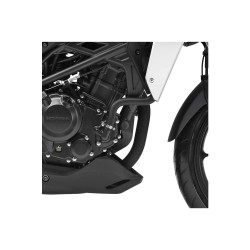 Τάπες πλαισίου, μαύρες, PUIG 9801N HONDA: CB125R NEO SPORTS CAFE 2018-, CB300R NEO SPORTS CAFE 2018-