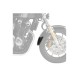 Επέκταση μπροστινού φτερού, μαύρη, PUIG 9822N HONDA: CB1100RS 2017-20 Επέκταση μπροστινού φτερού, μαύρη, PUIG 9822N HONDA: CB1100RS 2017-20