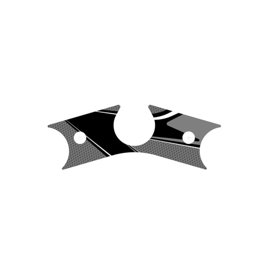 Προστατευτικό τιμονιού Radikal, γκρι, PUIG 9845U YAMAHA: YZF-R6 2017 / 2021-24 Προστατευτικό τιμονιού Radikal, γκρι, PUIG 9845U YAMAHA: YZF-R6 2017 / 2021-24