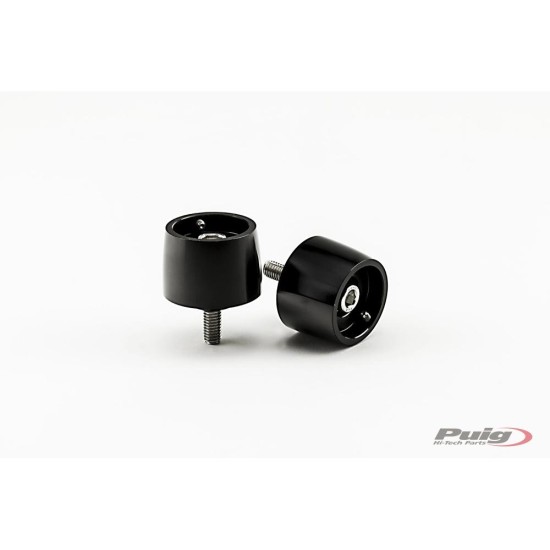 Αντίβαρα τιμονιού Thruster Μαύρα PUIG 9874N YAMAHA: YZF-R1 2015-, YZF-R1M 2016-24, YZF-R6 2017 / 2021-24