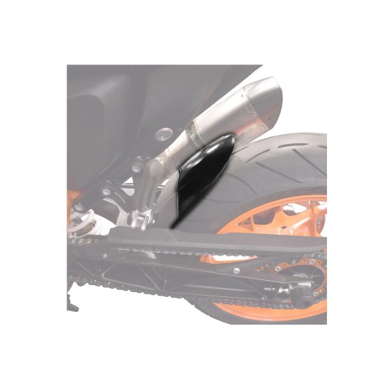 Επέκταση πίσω φτερού, μαύρο ματ, PUIG 9900J KTM: 690 DUKE 2012-19 Επέκταση πίσω φτερού, μαύρο ματ, PUIG 9900J KTM: 690 DUKE 2012-19