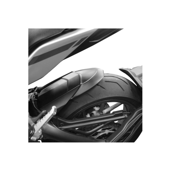 Επέκταση πίσω φτερού, μαύρο ματ, PUIG 9910J YAMAHA: MT-09 2013-20, XSR900 2016-21