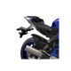 Επέκταση πίσω φτερού, μαύρο ματ, PUIG 9914J YAMAHA: YZF-R6 2005-17 / 2021-24
