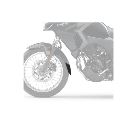 Επέκταση μπροστινού φτερού, μαύρη, PUIG 9922N KAWASAKI: VERSYS-X 300 2017-20 Επέκταση μπροστινού φτερού, μαύρη, PUIG 9922N KAWASAKI: VERSYS-X 300 2017-20