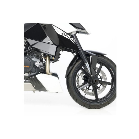 Επέκταση μπροστινού φτερού, μαύρη, PUIG 9928N KTM: 690 DUKE 2008-11 Επέκταση μπροστινού φτερού, μαύρη, PUIG 9928N KTM: 690 DUKE 2008-11
