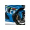 Επέκταση μπροστινού φτερού, μαύρη, PUIG 9938N SUZUKI: GSX-R1000 2009-16, GSX-R600 2011-16, GSX-R750 2011-16