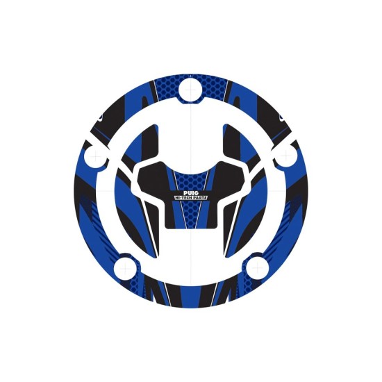 Κάλυμμα καπακιού ρεζερβουάρ Radikal, μπλε, PUIG 9965A SUZUKI: GSX-R125 2022-, GSX-S125 2017- Κάλυμμα καπακιού ρεζερβουάρ Radikal, μπλε, PUIG 9965A SUZUKI: GSX-R125 2022-, GSX-S125 2017-