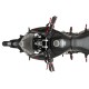Ρύγχος - Μύτη Puig Honda XL 750 Transalp μαύρο ματ