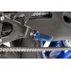 Ρυθμιζόμενα μαρσπιέ οδηγού PUIG Hi-Tech Sport Honda CMX 500 Rebel μπλε