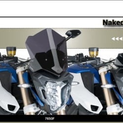 Ζελατίνα Puig Naked New Generation Sport BMW F 800 R 15- μαύρη