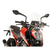 Ζελατίνα Puig Naked New Generation Sport KTM 125-390 Duke 17-23 διάφανη