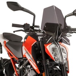 Ζελατίνα Puig Naked New Generation Sport KTM 125-390 Duke 17- σκούρο φιμέ