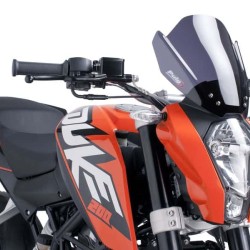 Ζελατίνα Puig Naked New Generation Sport KTM 125-200-390 Duke -16 σκούρο φιμέ