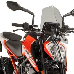 Ζελατίνα Puig Naked New Generation Sport KTM 125-390 Duke 17- ελαφρώς φιμέ