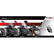 Ζελατίνα PUIG Naked New Generation Touring Yamaha MT-09 17-20 σκούρο φιμέ