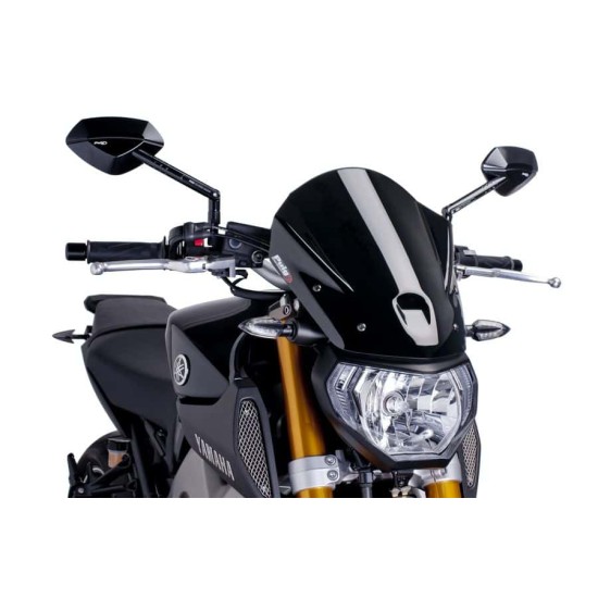 Ζελατίνα PUIG Naked New Generation Touring Yamaha MT-09 -16 μαύρη
