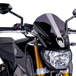 Ζελατίνα PUIG Naked New Generation Touring Yamaha MT-09 -16 σκούρο φιμέ