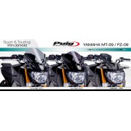 Ζελατίνα PUIG Naked New Generation Touring Yamaha MT-09 -16 διάφανη