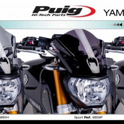 Ζελατίνα PUIG Naked New Generation Touring Yamaha MT-09 -16 διάφανη
