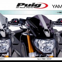 Ζελατίνα PUIG Naked New Generation Sport Yamaha MT-09 -16 διάφανη