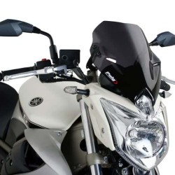 Ζελατίνα Puig Naked New Generation Sport Yamaha XJ6 μαύρη