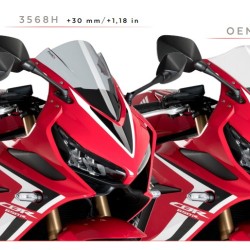 Ζελατίνα Puig Z-Racing Honda CBR 650 R σκούρο φιμέ