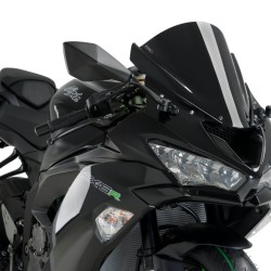 Ζελατίνα Puig Z-Racing Kawasaki ZX-6R 636 19- μαύρη