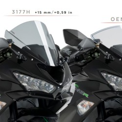 Ζελατίνα Puig Z-Racing Kawasaki ZX-6R 636 19- σκούρο φιμέ