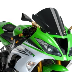 Ζελατίνα Puig Z-Racing Kawasaki ZX-6R 09-16 μαύρη